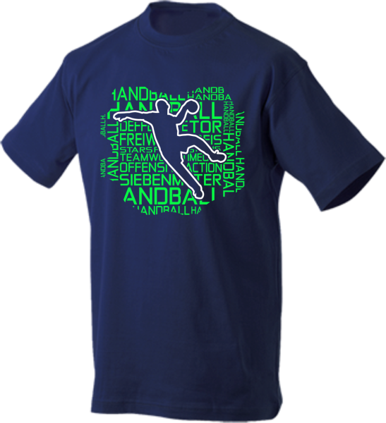 T-Shirt Handball Words